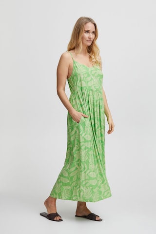 Fransa Summer Dress 'Fun Dr 2' in Green