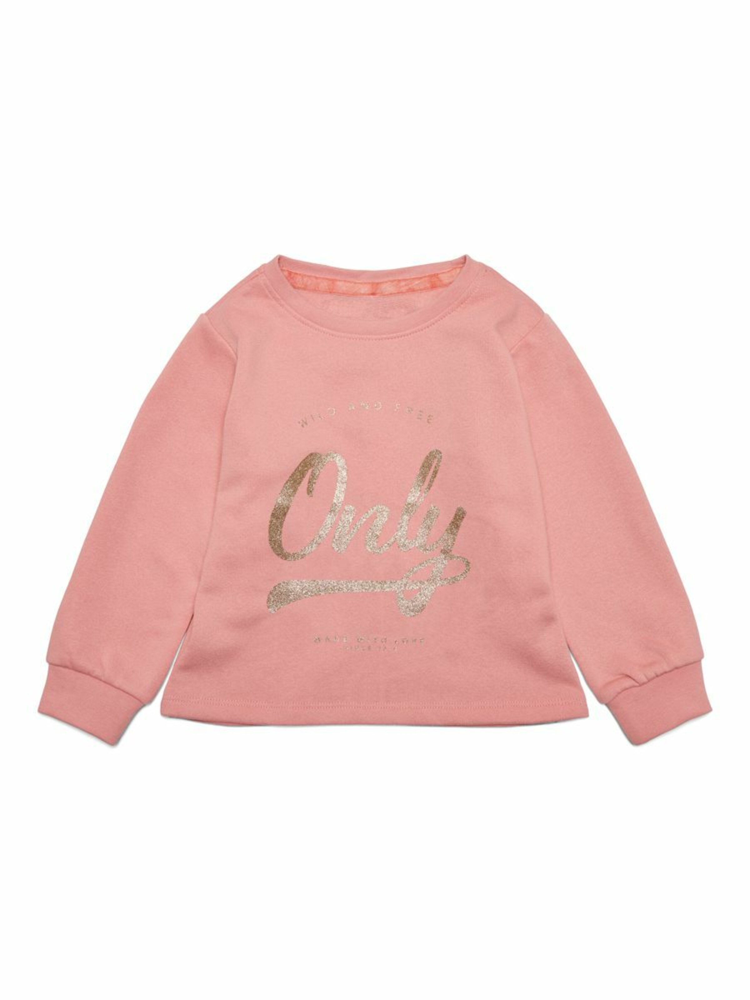 Kinder Kids (Gr. 92-140) KIDS ONLY Sweatshirt 'WENDY' in Rosa - GO80661 Kinder Kids (Gr. 92-140) KIDS ONLY Sweatshirt 'WENDY' in Rosa - GO80661