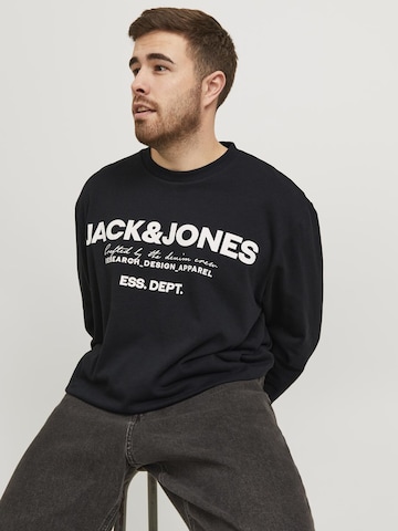 Jack & Jones Plus Sweatshirt i sort
