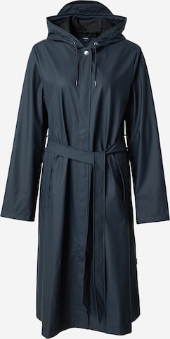 RAINS Преходно палто в синьо: отпред