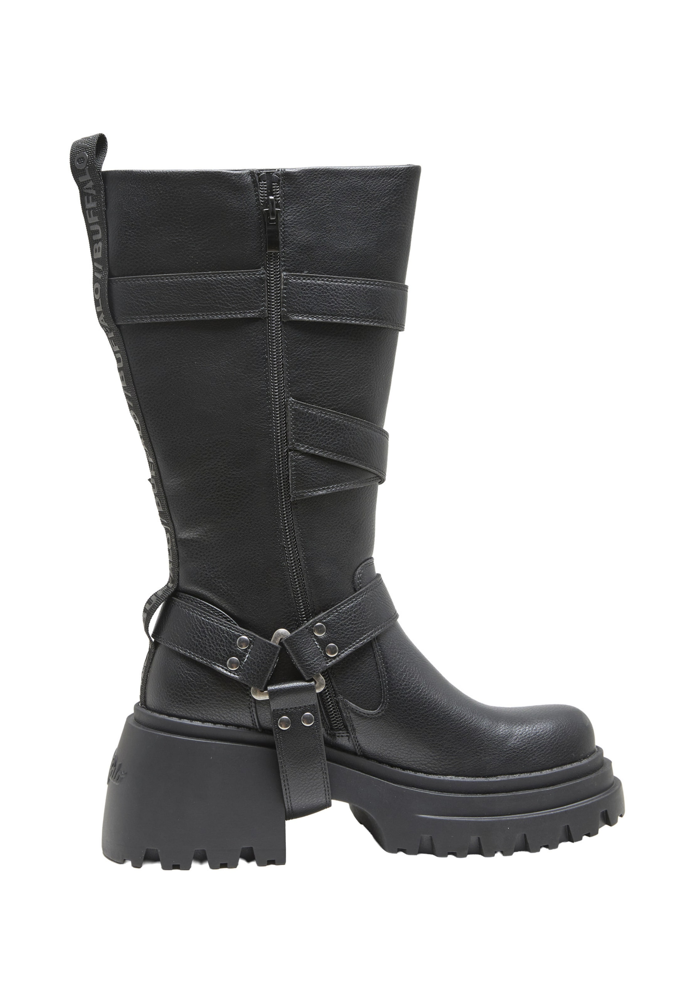 BUFFALO Stiefel 'Bravr' in Schwarz