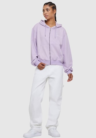 Karl Kani Sweat jacket in Purple