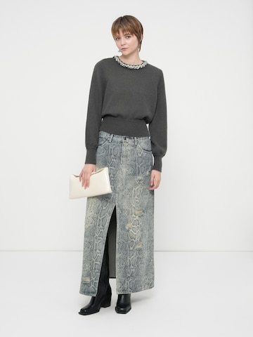 VILA Kampsun 'VIALICE', värv hall