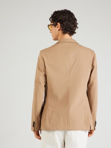BOSS Slim fit Business-colbert 'Hanry' in Beige