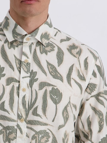 PIERRE CARDIN Regular fit Overhemd in Groen