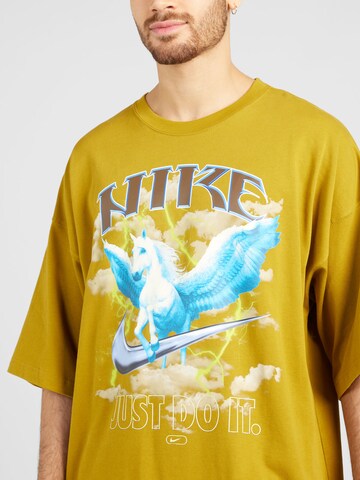 dzeltens Nike Sportswear T-Krekls