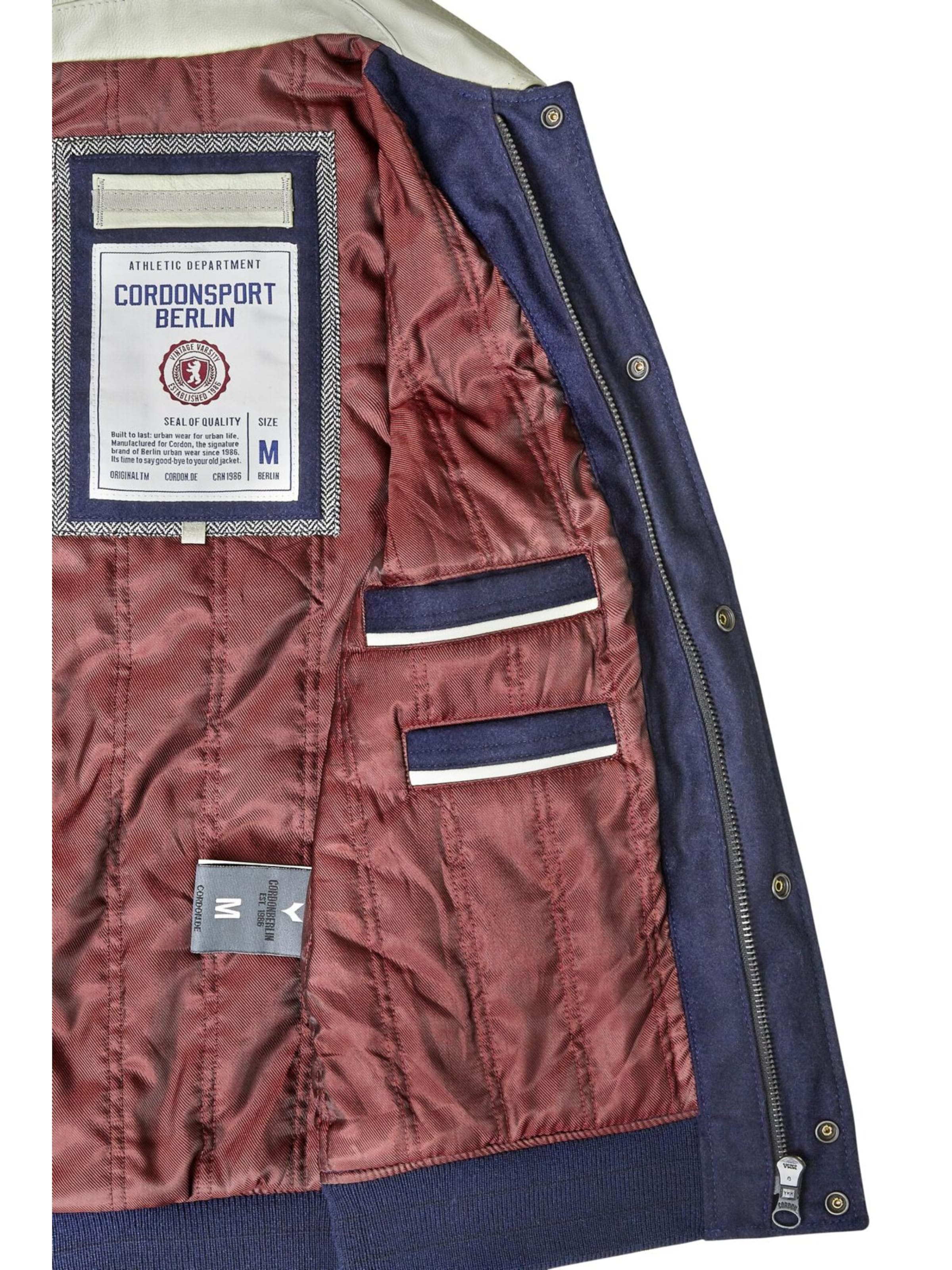 Cordon Sport Between-Season Jacket 'Bronx' in Blue