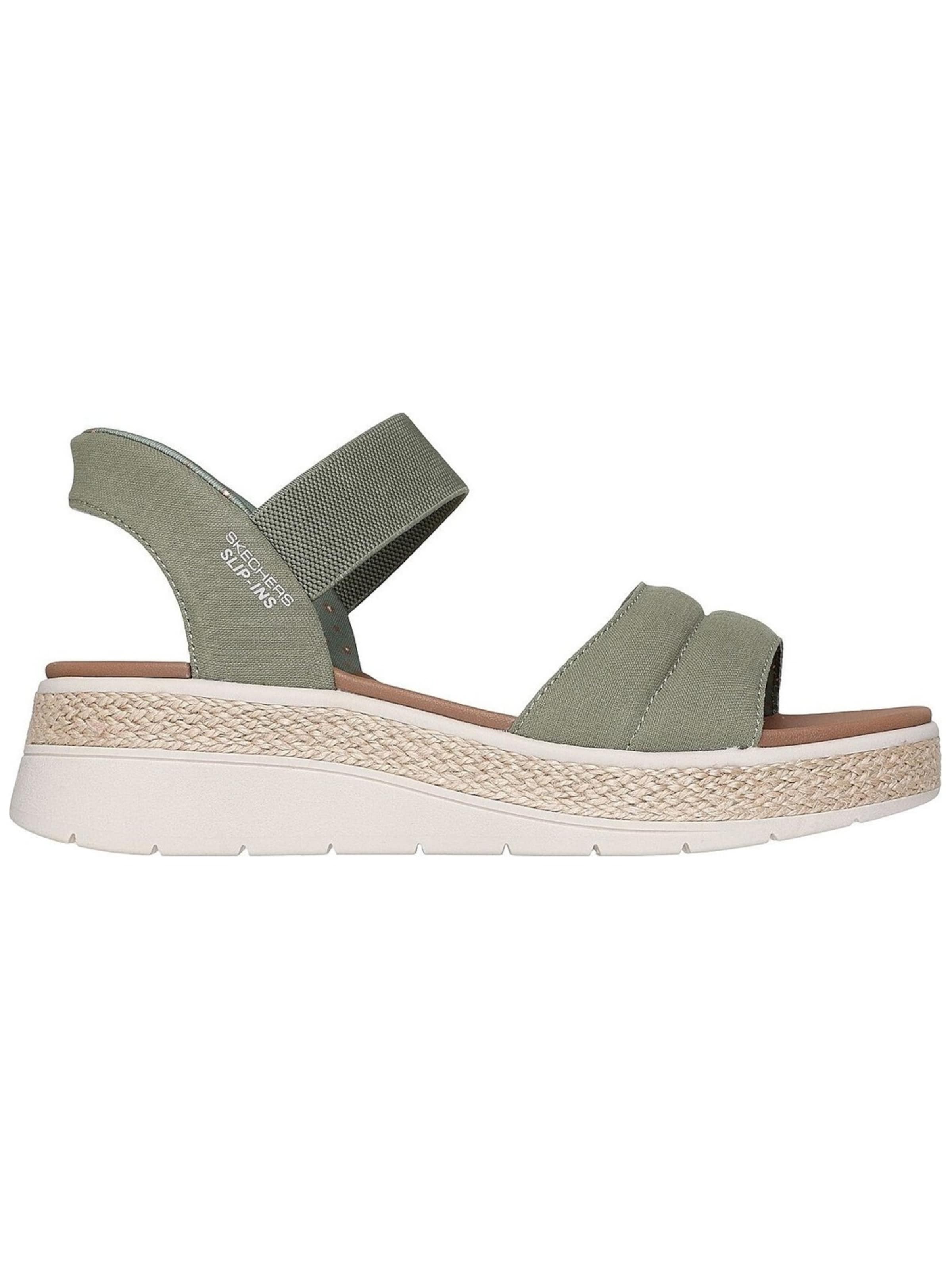 Sandalo 'Bobs Sun Ray' di SKECHERS in verde