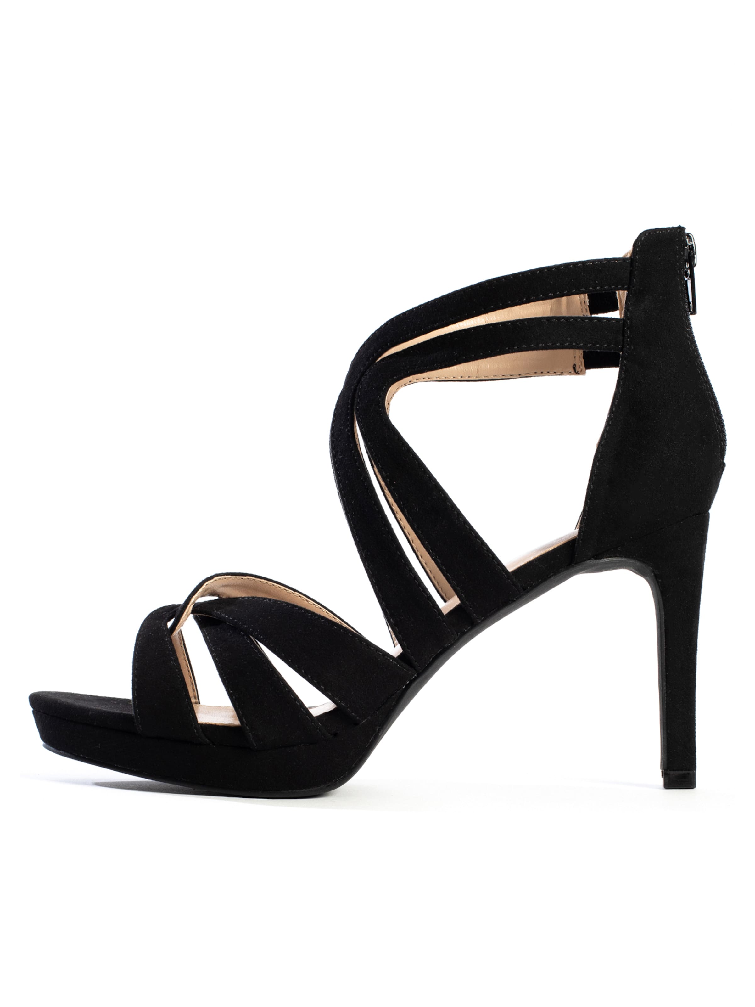 Celena - Sandália &#x27;Cherry&#x27; em preto: frente