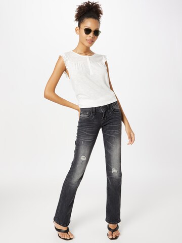 LTB Bootcut Džíny 'Valerie' – černá