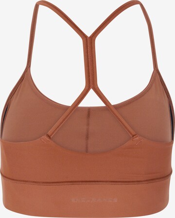 ENDURANCE Bralette Sports Bra 'Raleigh' in Brown