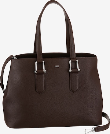 BOSS Casual Shopper in Brown: front