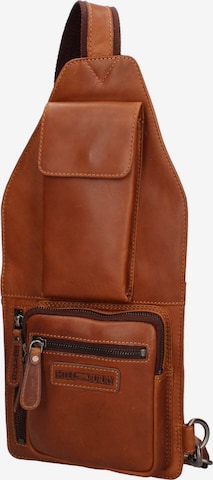 Zaino di HILL BURRY in marrone: frontale