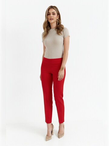 Makover - Tapered Pantalón en rojo