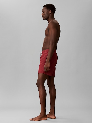 Calvin Klein Board Shorts in Red