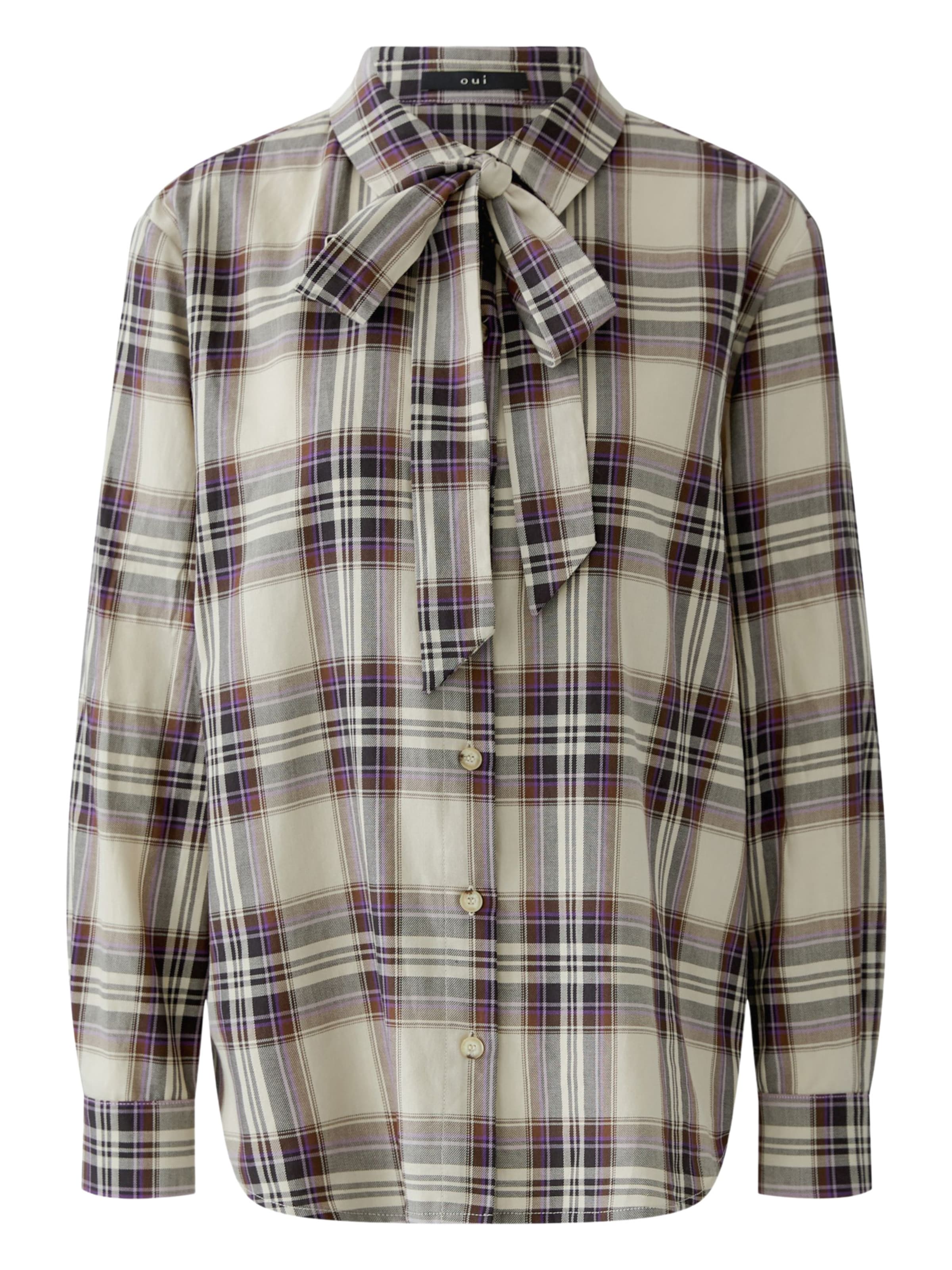 OUI Blouse in Beige: front