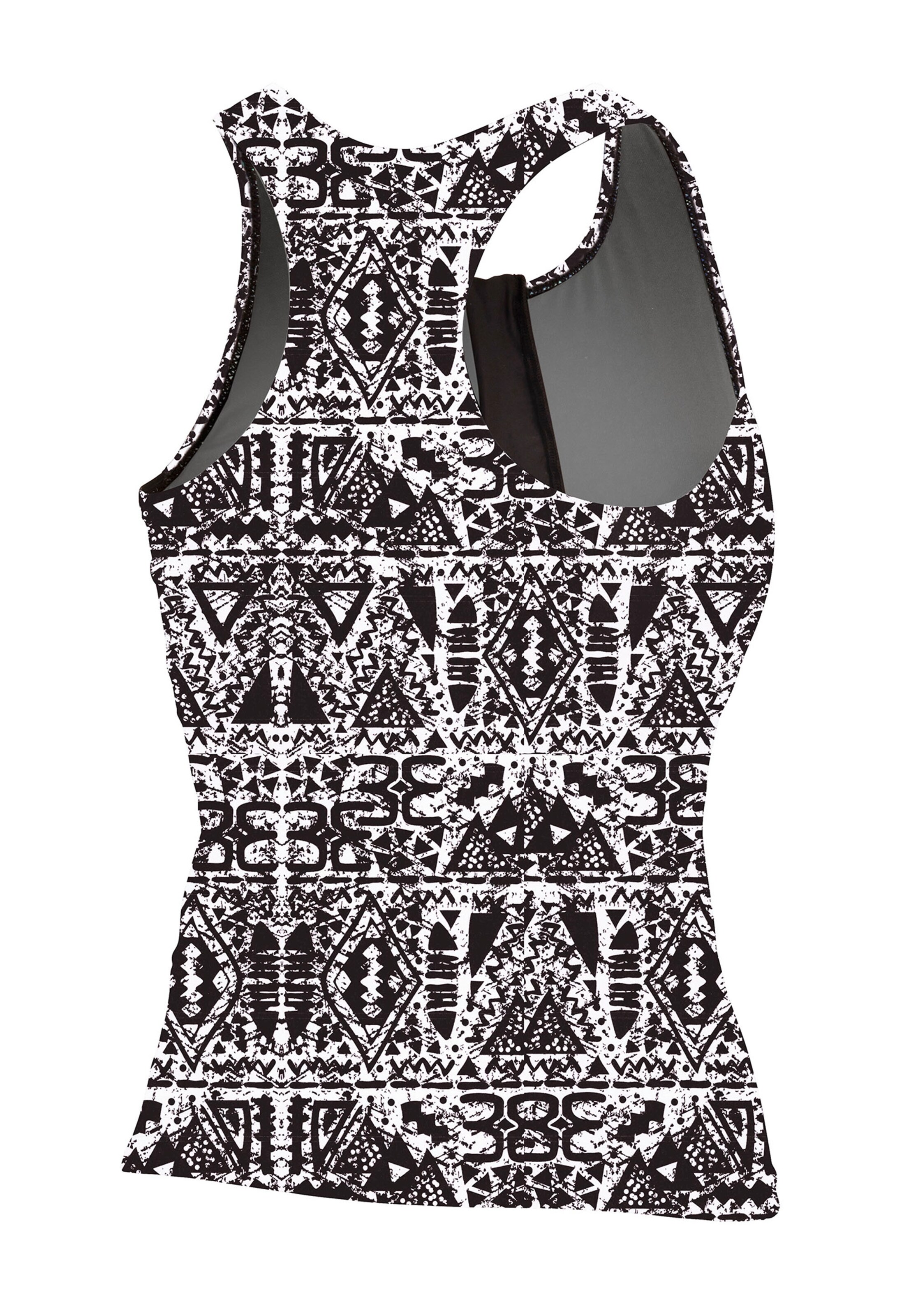 BECO the world of aquasports High neck Tankini top 'BEsuit Racerback' in Black