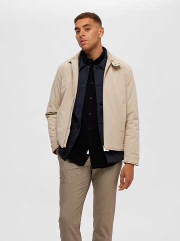 SELECTED HOMME Regular Fit Skjorte 'Regowen' i sort