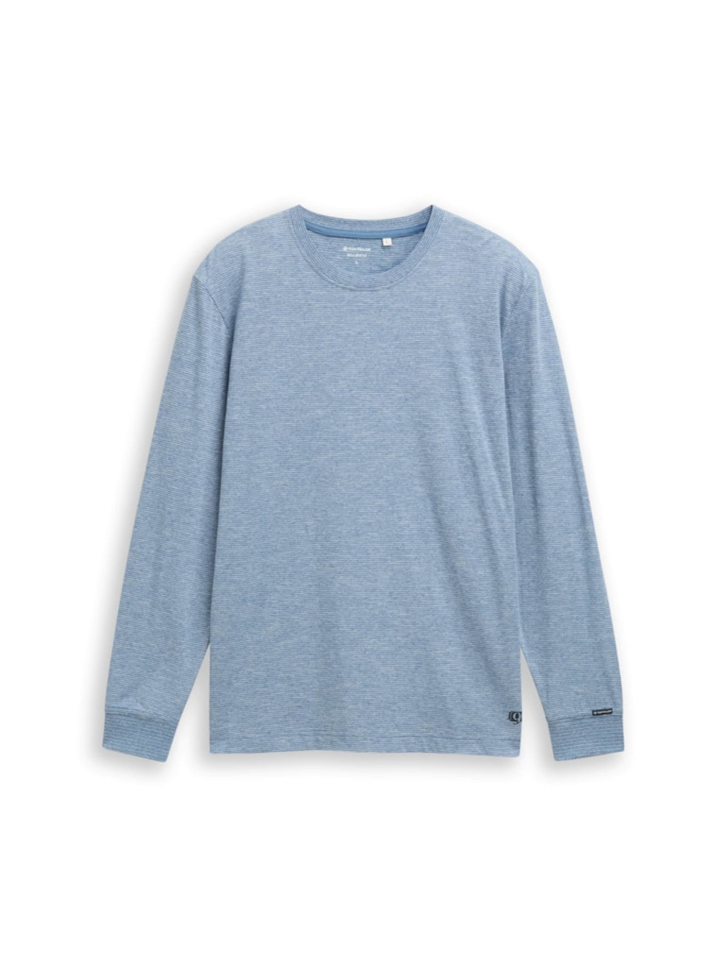 TOM TAILOR Tričko - Modrá: predná strana