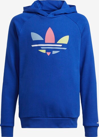 ADIDAS ORIGINALS Sweatshirt in Blue: front