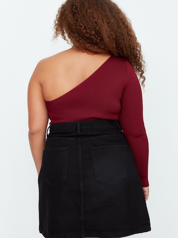 Trendyol Curve Rock in Schwarz