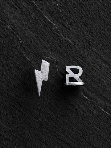 REYTEL - Pendientes 'LIGHTNING' en plata