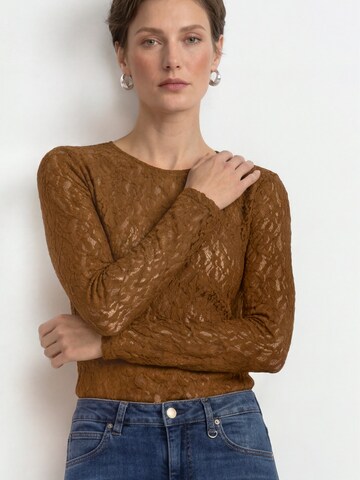 Maglietta di Rich & Royal in marrone: frontale