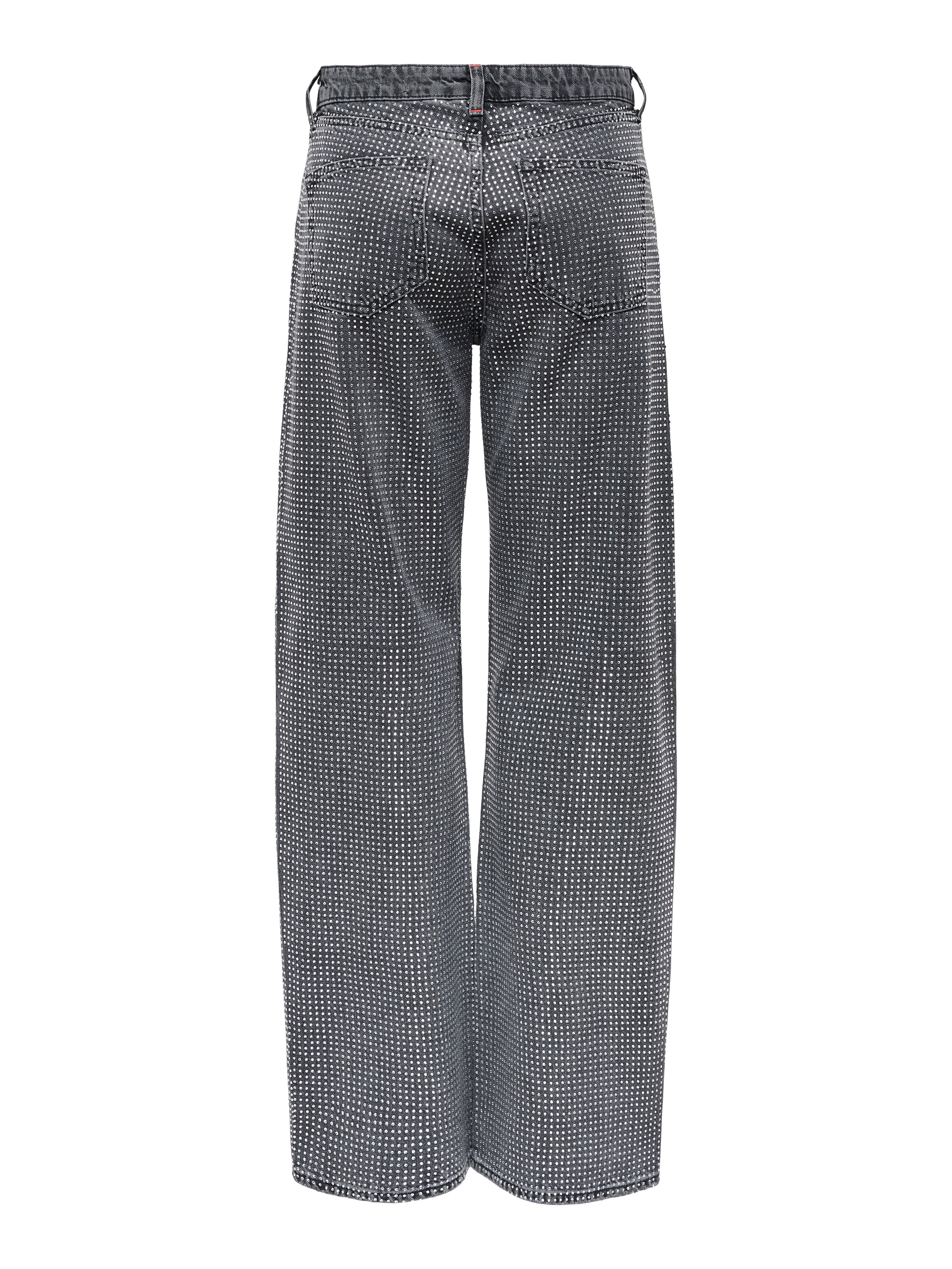 ONLY Wide leg Jeans 'ONLHudson' in Grey