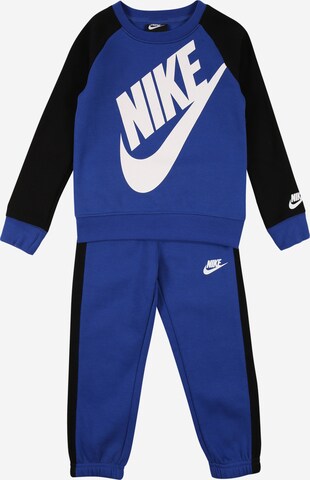 Nike Sportswear Joggingpak 'Futura Crew' in Blauw: voorkant