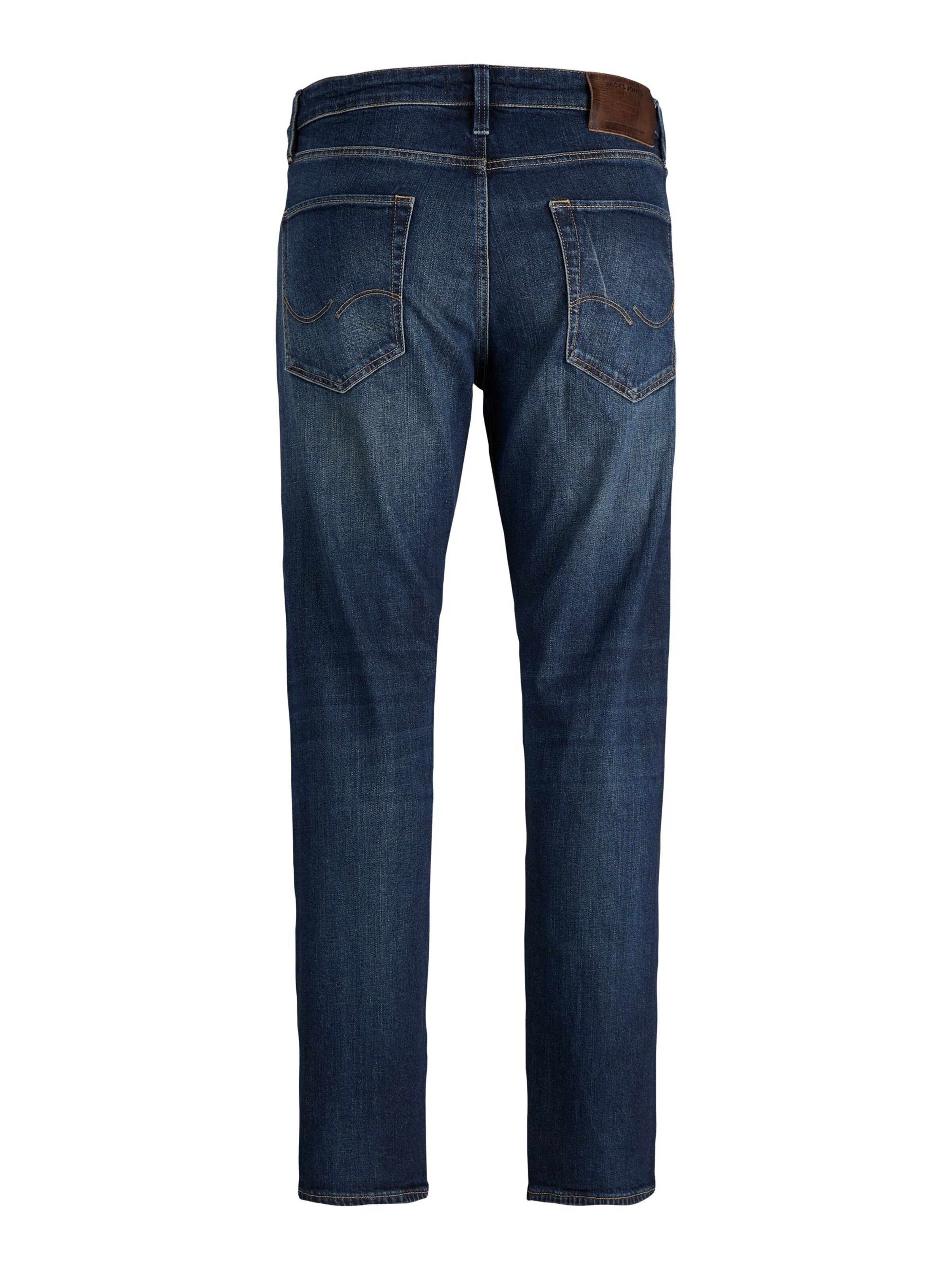 JACK & JONES Lużny krój Jeansy 'JJIChris JJICon' w kolorze niebieski