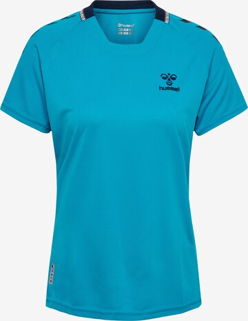 Hummel Performance Shirt 'Ongrid' in Blue: front