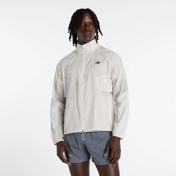 new balance Athletic Jacket in White: front