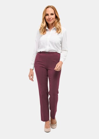 Goldner Regular Trousers 'Martha' in Purple