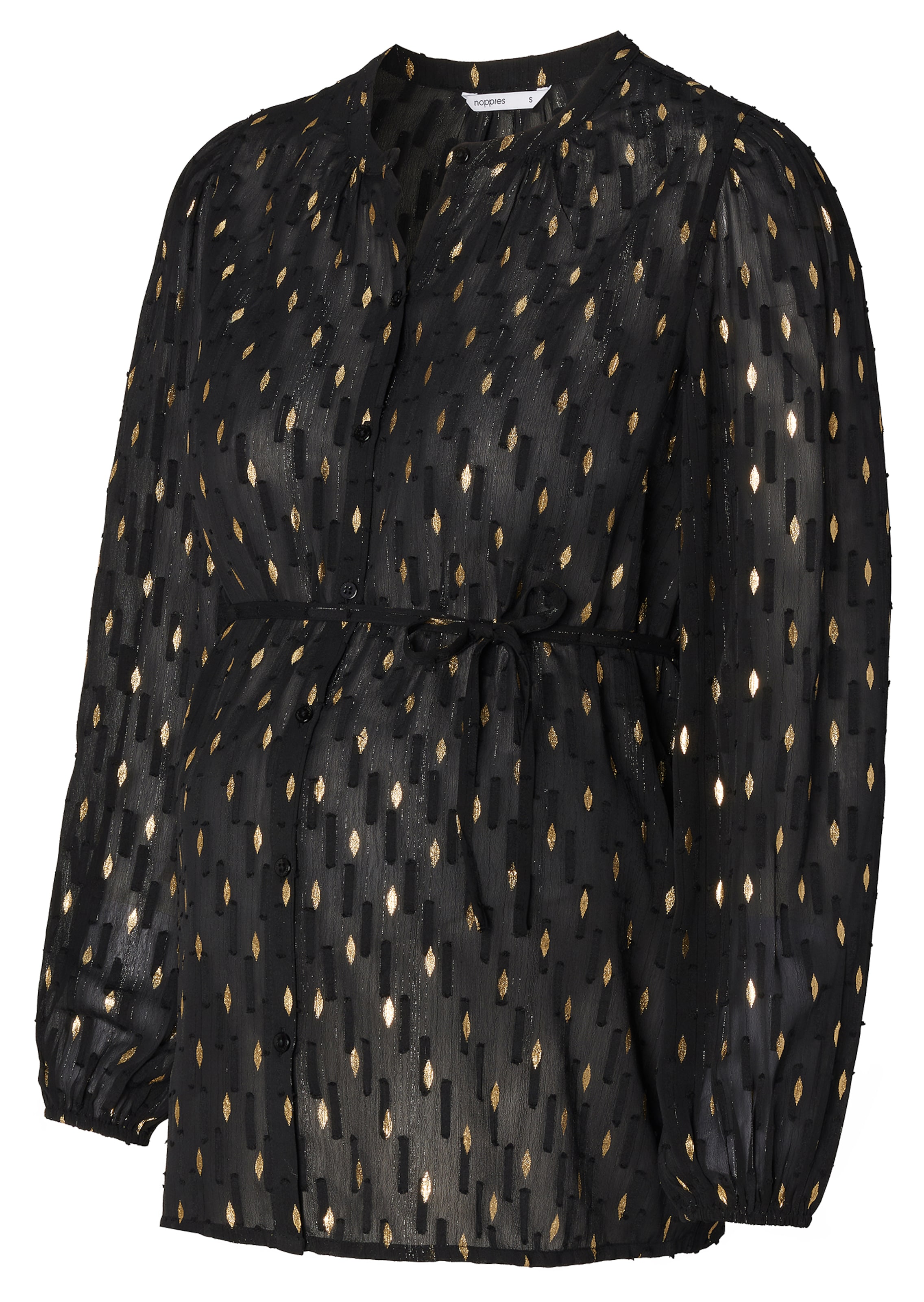 Noppies Blouse 'Malmo' in Zwart: voorkant