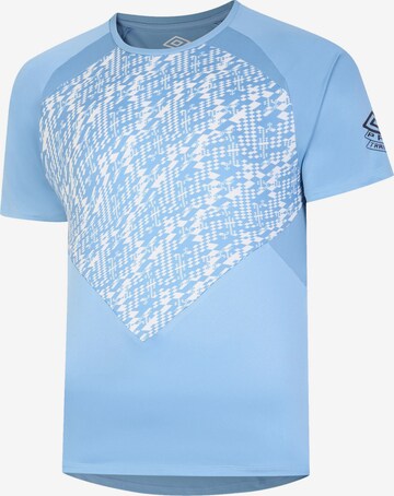 UMBRO Functioneel shirt in Blauw: voorkant