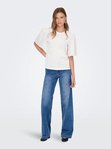 Wide leg Jeans 'ONLMADISON-ROYAL' di ONLY in blu