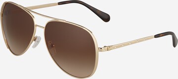 Occhiali da sole '0MK1101B' di MICHAEL Michael Kors in oro: frontale