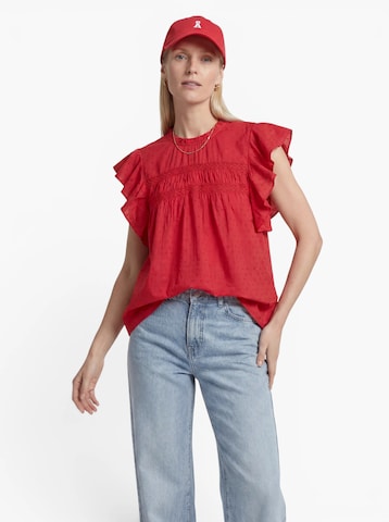 VERO MODA Shirt 'VMTRINE' in Red: front
