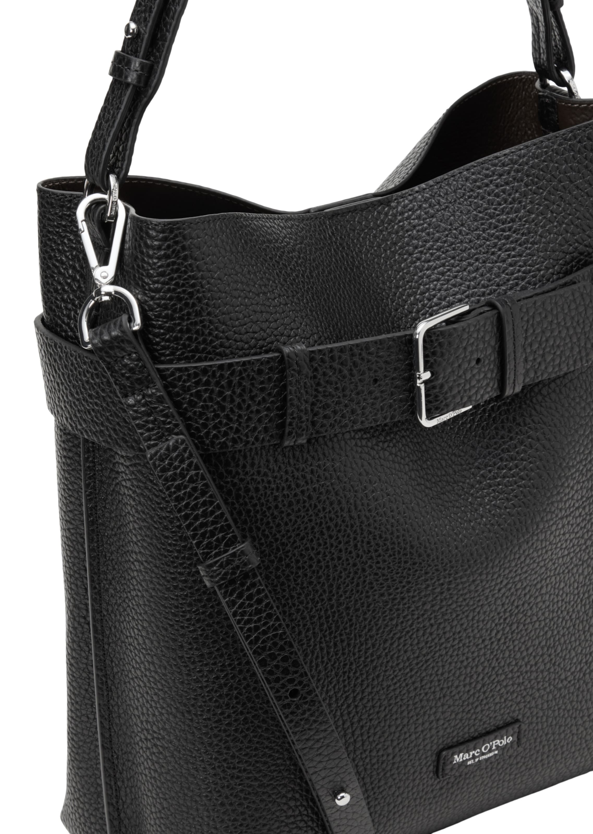 Marc O'Polo Shoulder bag ' Brinja' in Black: front