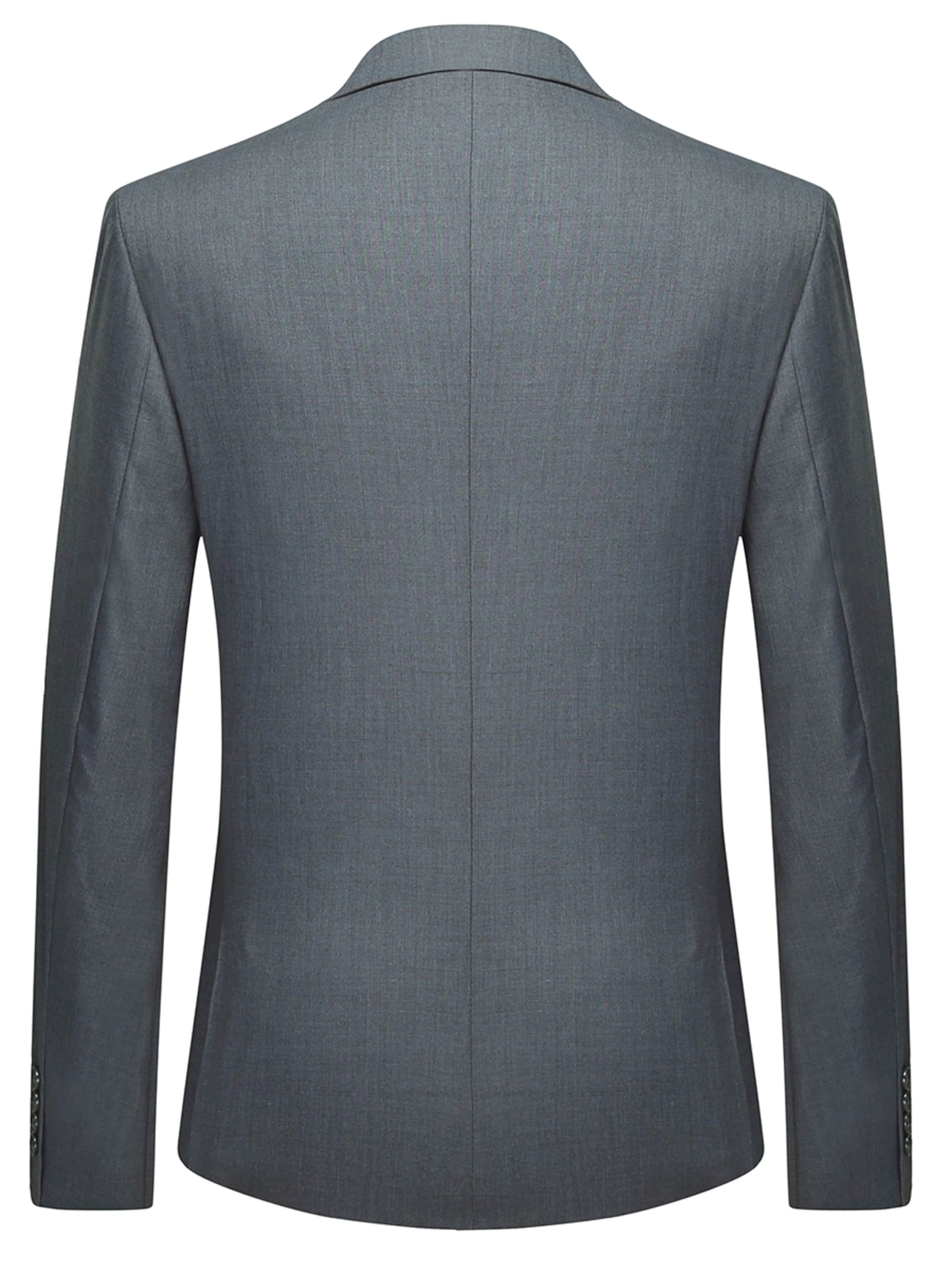 Youthup Slim fit Suit Jacket in Grey