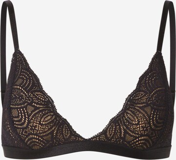 Underprotection Regular Bra 'Luna' in Black: front