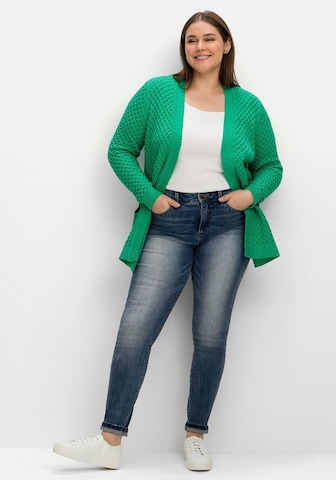 Cardigan SHEEGO en vert