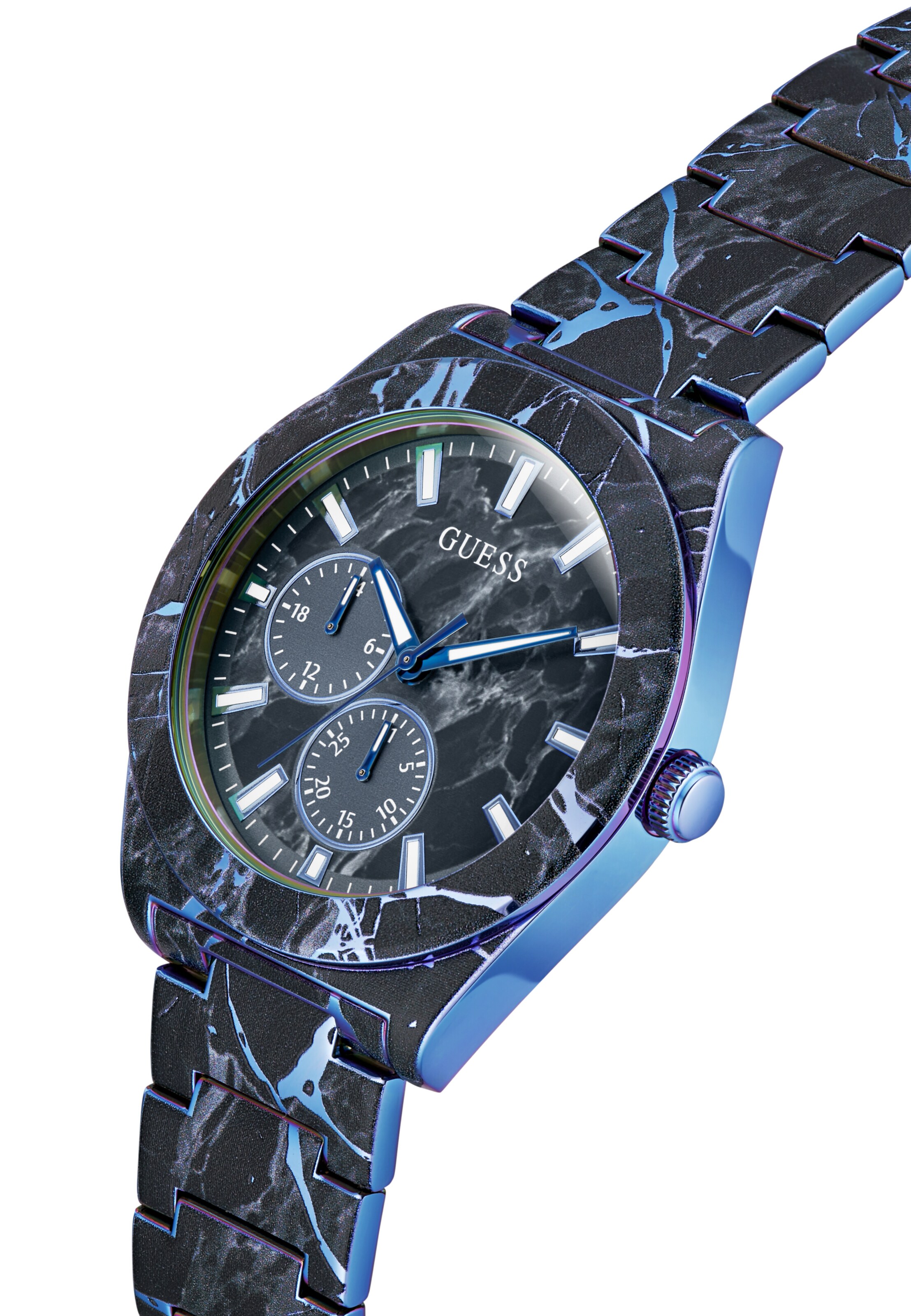 Montre à affichage analogique 'FLASH' GUESS en noir