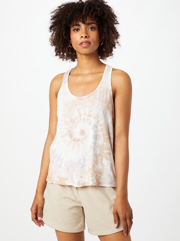 Abercrombie & Fitch Top in Wit: voorkant