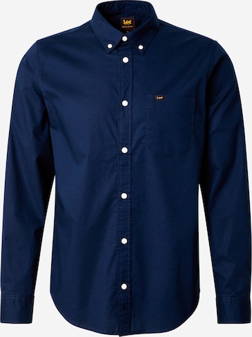 Chemise Lee en bleu : devant