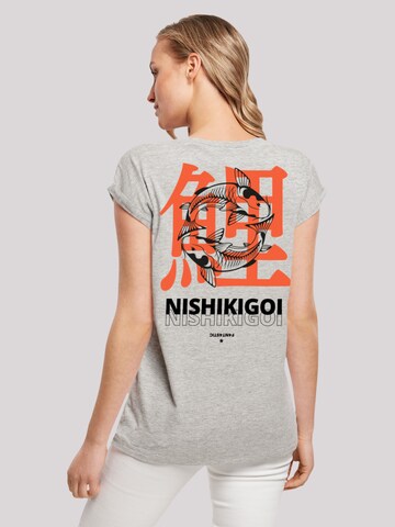 T-shirt 'Nishikigoi Koi' F4NT4STIC en gris : devant