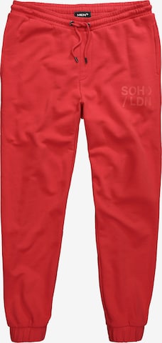 Men Plus Hose in Rot: Vorderseite