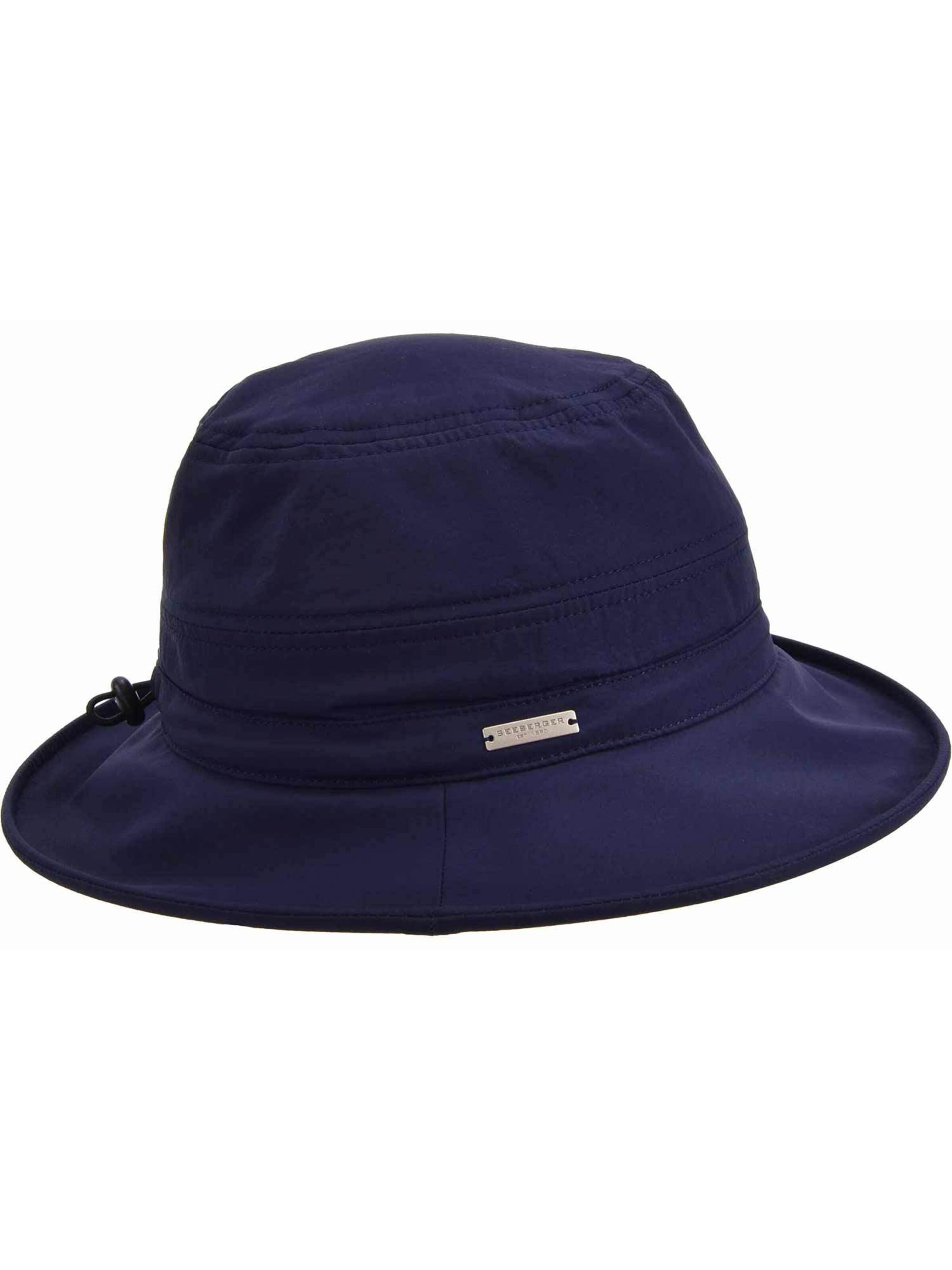 Seeberger Hat 'Hut' in Blue: front