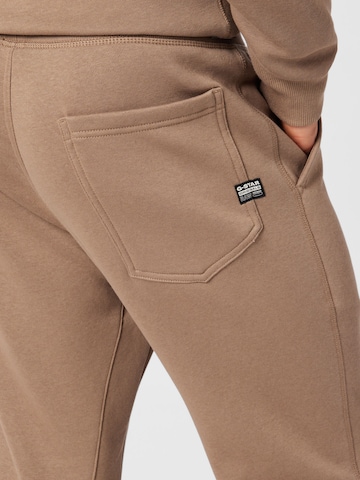 Effilé Pantalon 'Type C' G-Star RAW en marron