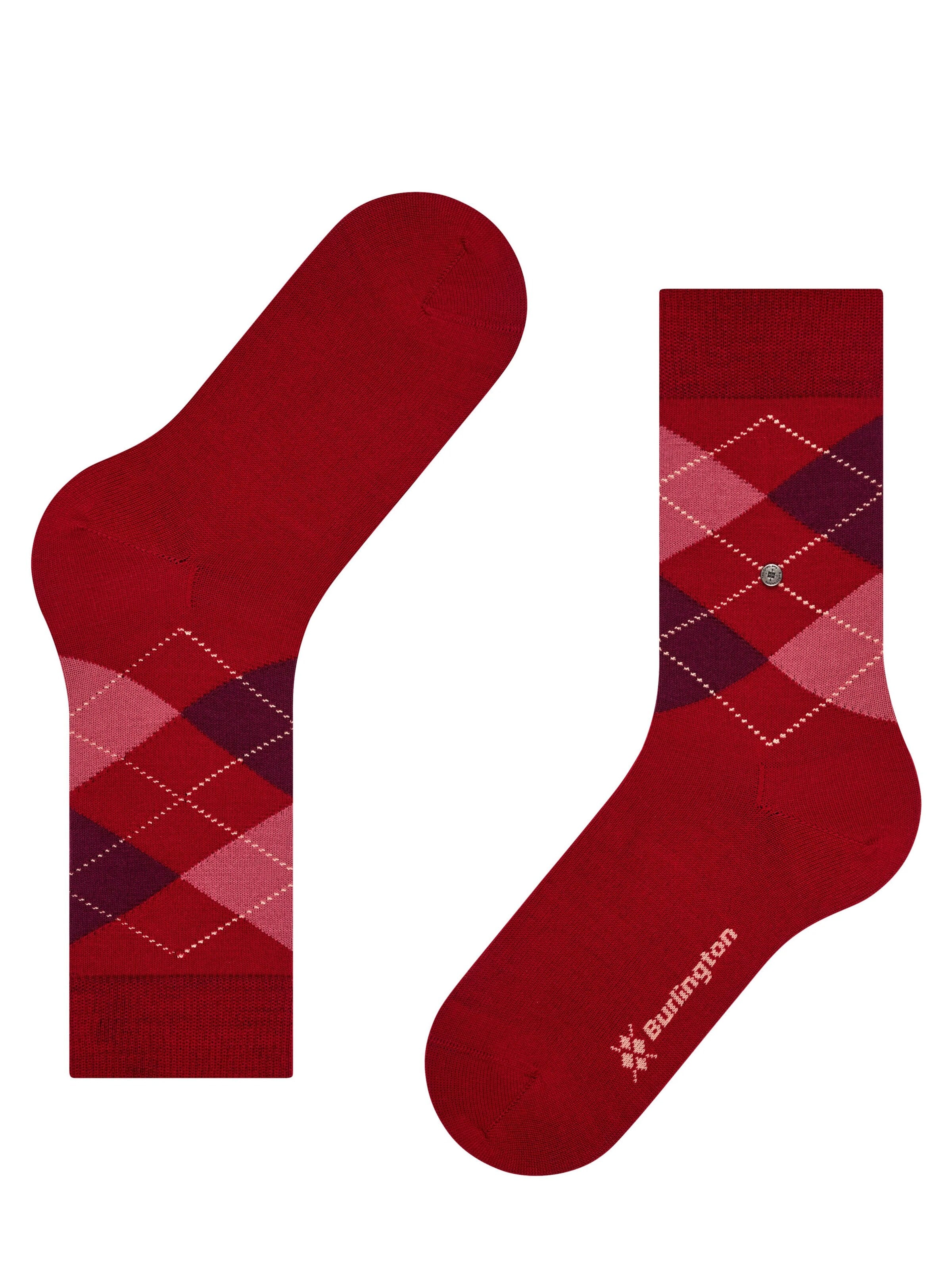 BURLINGTON Socks 'Marylebone' in Red